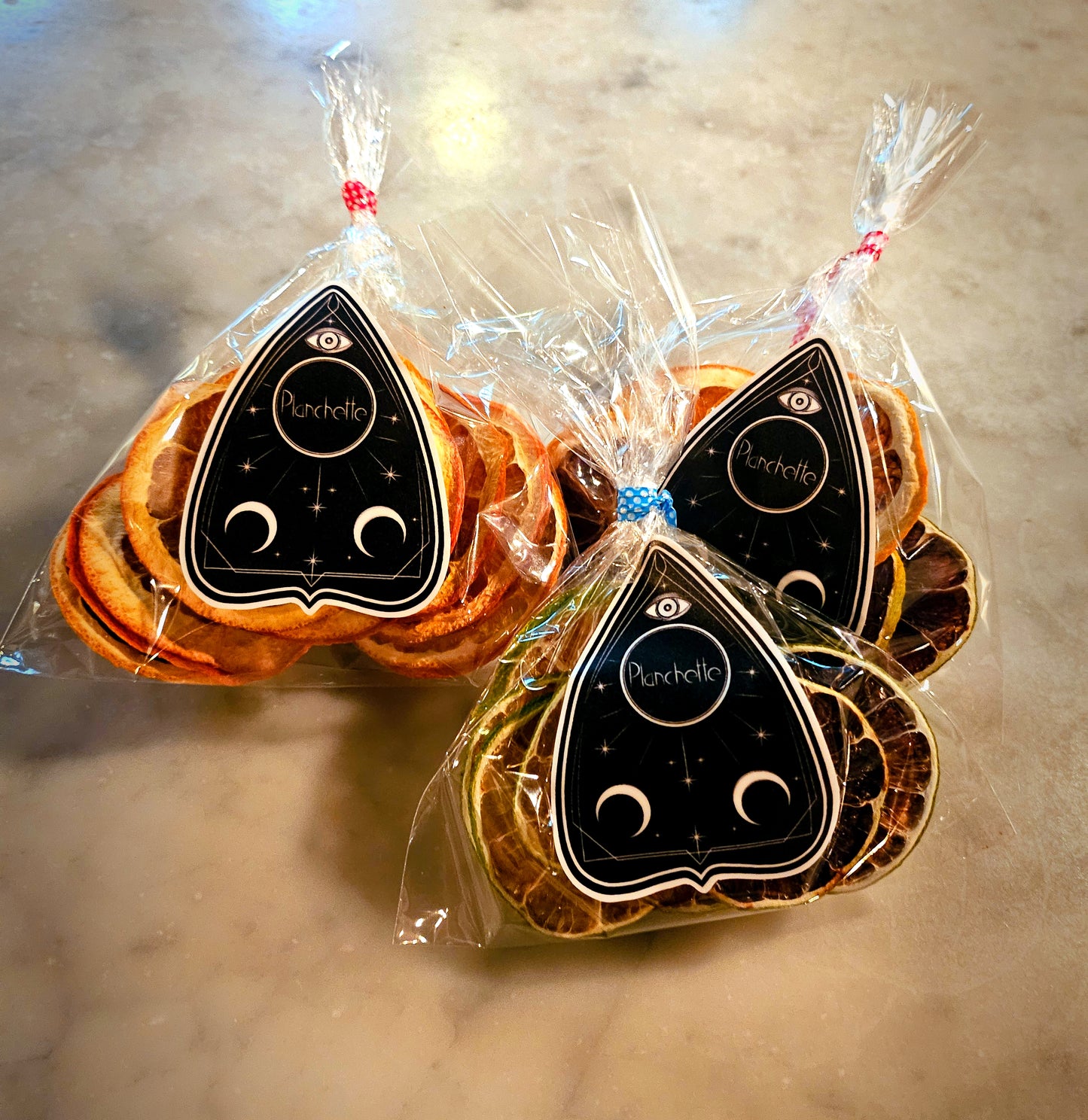 Dried Fruit Garnishes